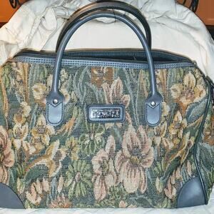 *VINTAGE* PROTOCOL Tapestry overnight bag EUC